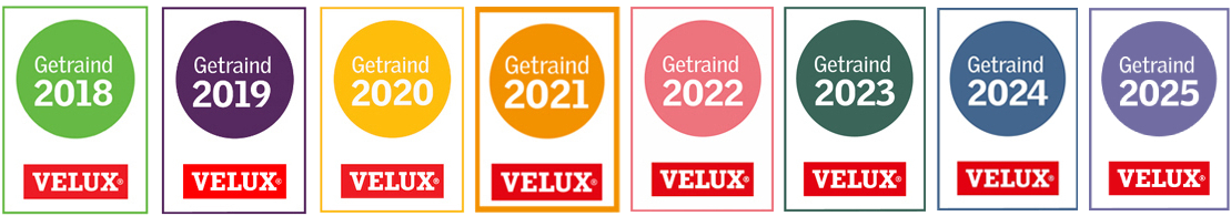 VELUX Getraind certificeringen 2018 t/m 2025