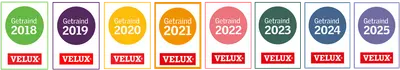 VELUX Getraind certificeringen 2018 t/m 2025
